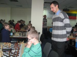  Rapolo Šaltenio progimnazijoje 2014 m. vasario 12 d. jau vyko šachmatų turnyras